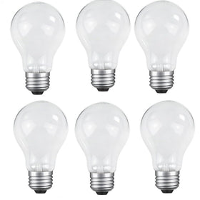 JUNFMLY 60W incandescent bulb with clear glass filament for vintage ambiance.