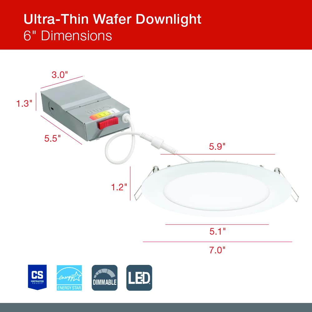 Juno matte white trim adds clean, modern ceiling aesthetics.