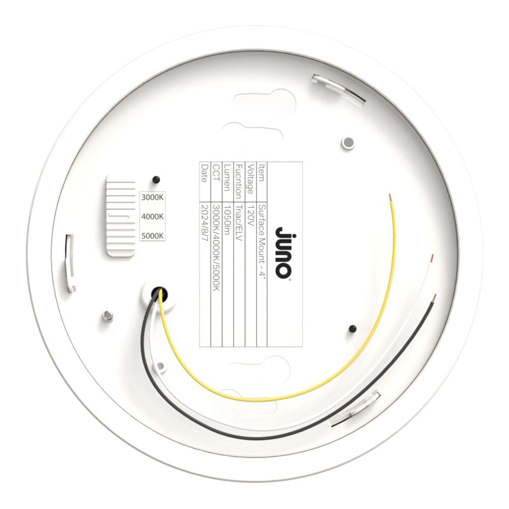Juno SlimBasics compatible with 3.5 and 4-inch j-boxes for retrofits