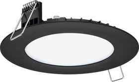 Juno IC-rated design fits insulation for safe install.