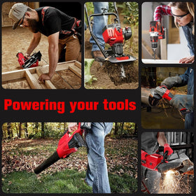 JUNWOOD M18 8Ah durability for rugged job sites.