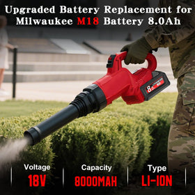 Junwood M18 charger unit compatible with Milwaukee 18V systems for quick recharge.