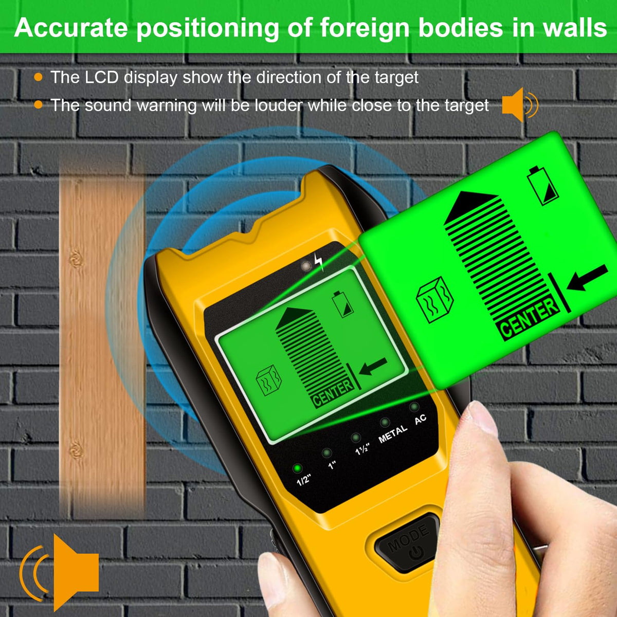 Jurgen K Ergonomic grip supports comfortable scanning during projects.