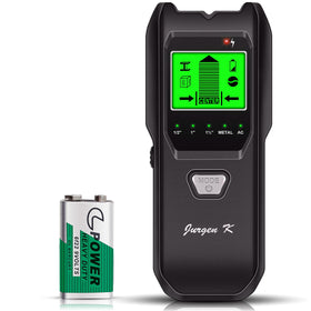 Jurgen K Stud Finder wall scanner with HD LCD display for precise mounting.