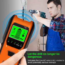 Jurgen K wall scanner with audible alarm for quick alerts.