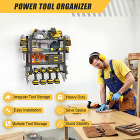 Jusgym durable garage organizer with scratch-resistant corners for long-lasting use