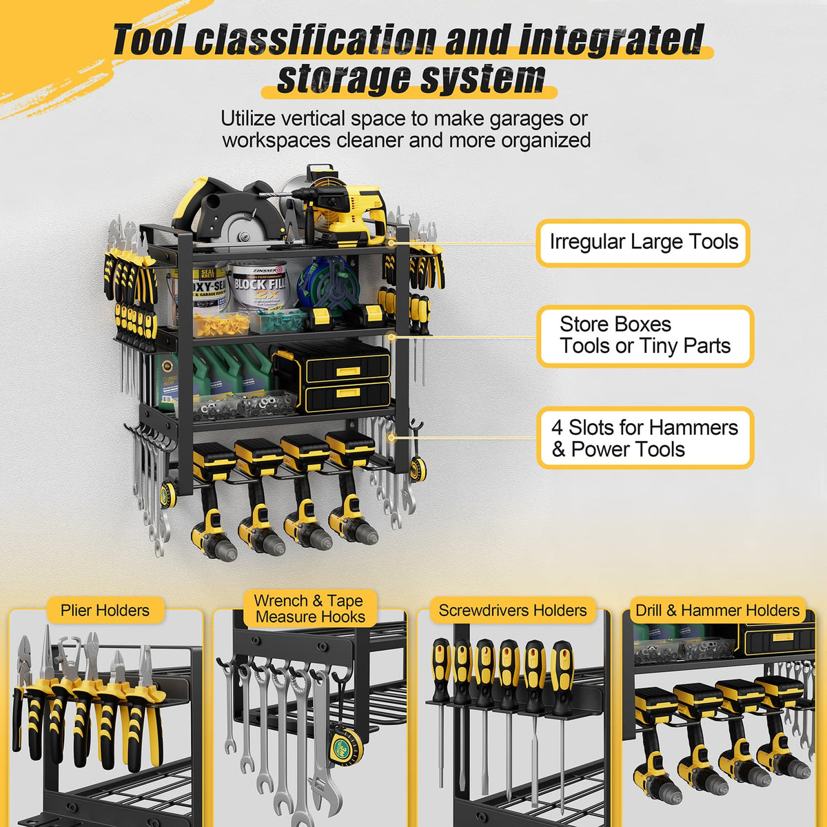 Jusgym Power Tool Organizer makes a thoughtful Fathers Day gift idea