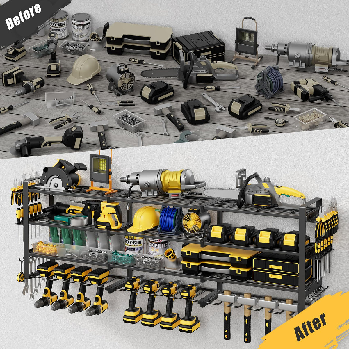 Jusgym quick-assembly with included hardware and manual