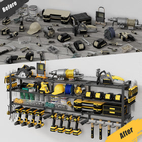 Jusgym quick-assembly with included hardware and manual