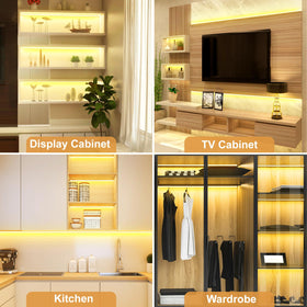 Ideal application in kitchen and pantry shelving with JUSJUBR