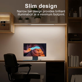 JUSJUBR slim under-cabinet LED bar diffused illumination under cabinets without dots