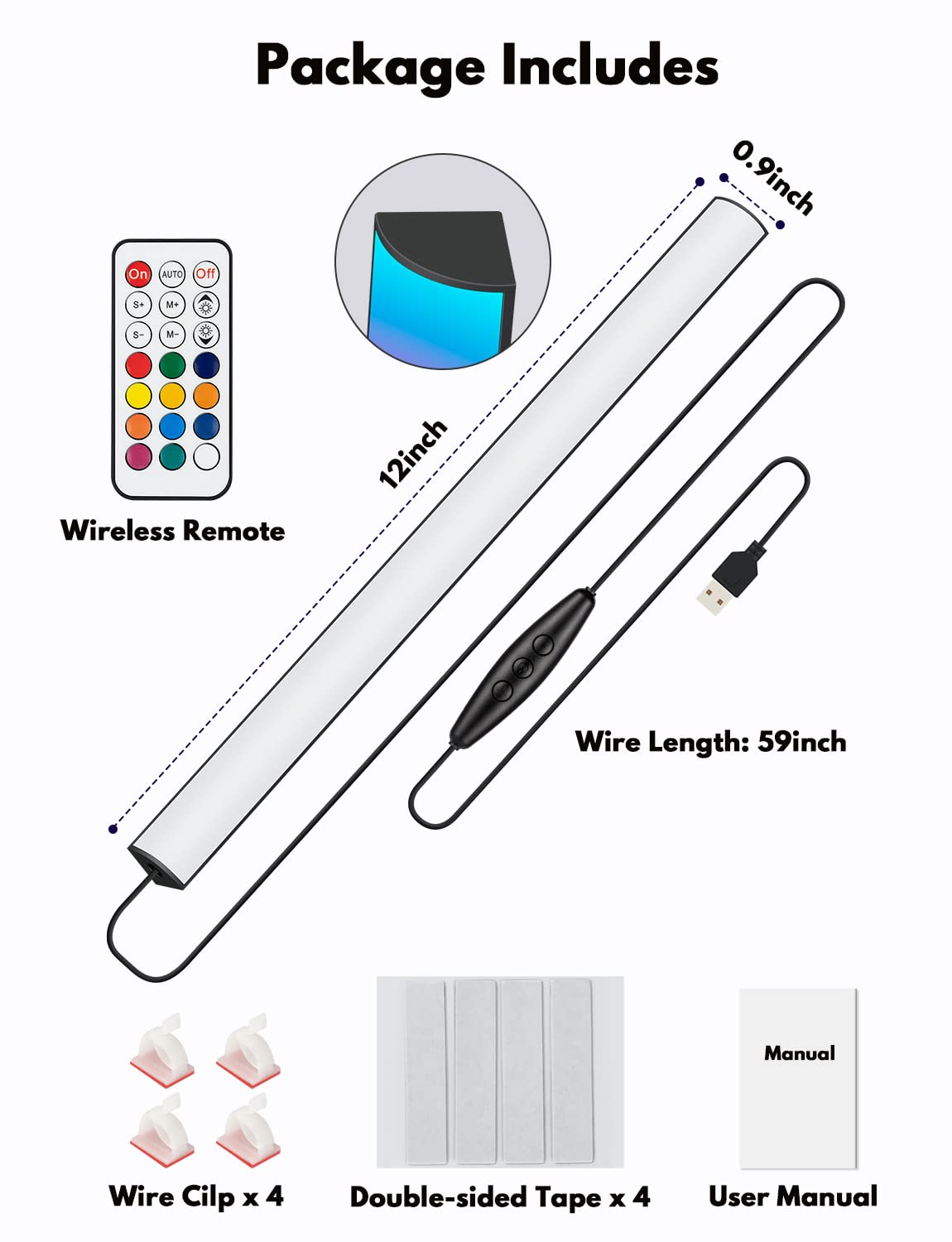 JUSJUBR aluminum housing provides heat dissipation and bright color options.