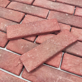 Jusmioke lightweight brick-tiles at 0.5 lb for easy handling
