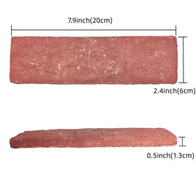 Jusmioke premium plaster brick-tiles for durable rustic charm