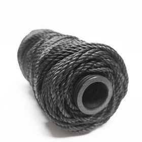 Just For Nets tar-coated nylon twine with UV protection for outdoor use and weather resistance.