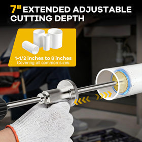 JUSTHERE 1/4-inch hex shank fits impact drivers for quick setup