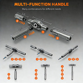 JUSTHERE magnetic tip holder keeps screws secure during work
