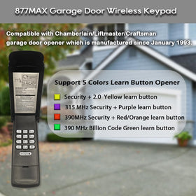JUSTHILLUP black keypad back view highlighting durable outdoor design.