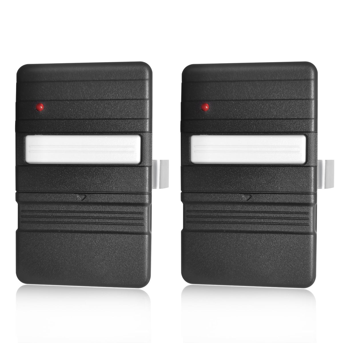 JUSTHILLUP GT90-1 remote front view for easy garage access with 390MHz signaling.
