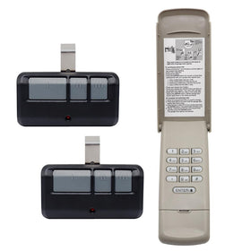 JUSTHILLUP universal keypad close-up with backlit keys for easy entry