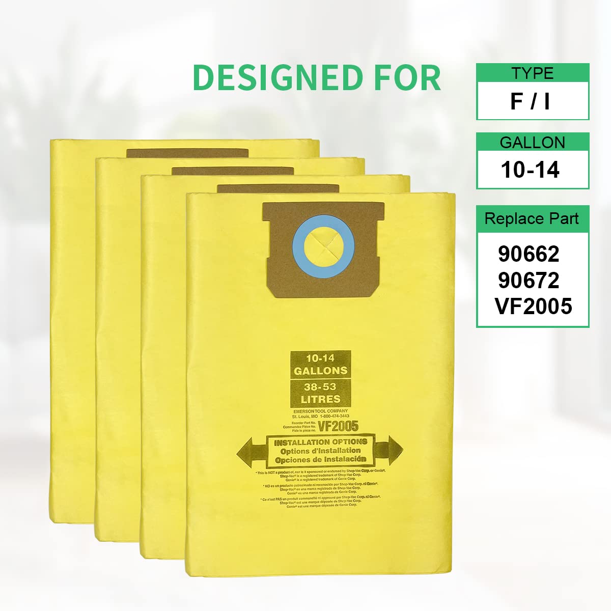 Jusiwow double-layer durability for tough dust and debris collection
