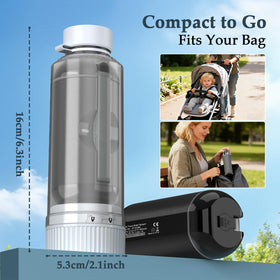 jutimer silent motor delivers a discreet spray for privacy.