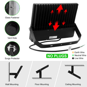 Juyace IP65 outdoor fixture engineered to withstand weather for venues and yards.