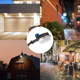 Juyace IP65 waterproof sealed design withstands rain and dust.