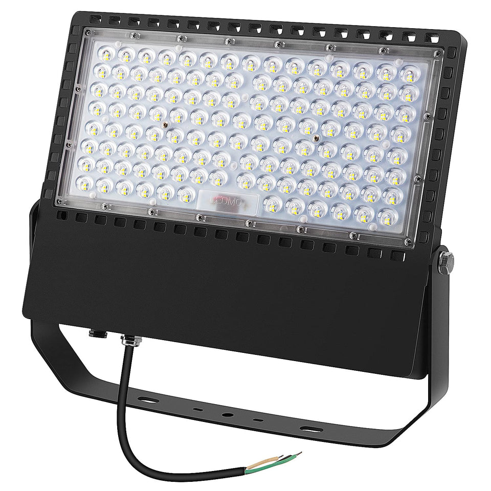 Juyace LED stadium flood light delivering 36000lm brightness for broad outdoor coverage.