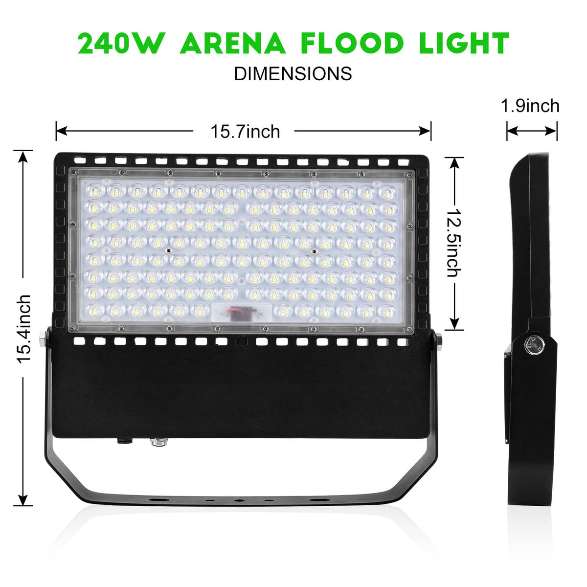 Juyace reliable outdoor lighting with a long 50,000-hour service life.