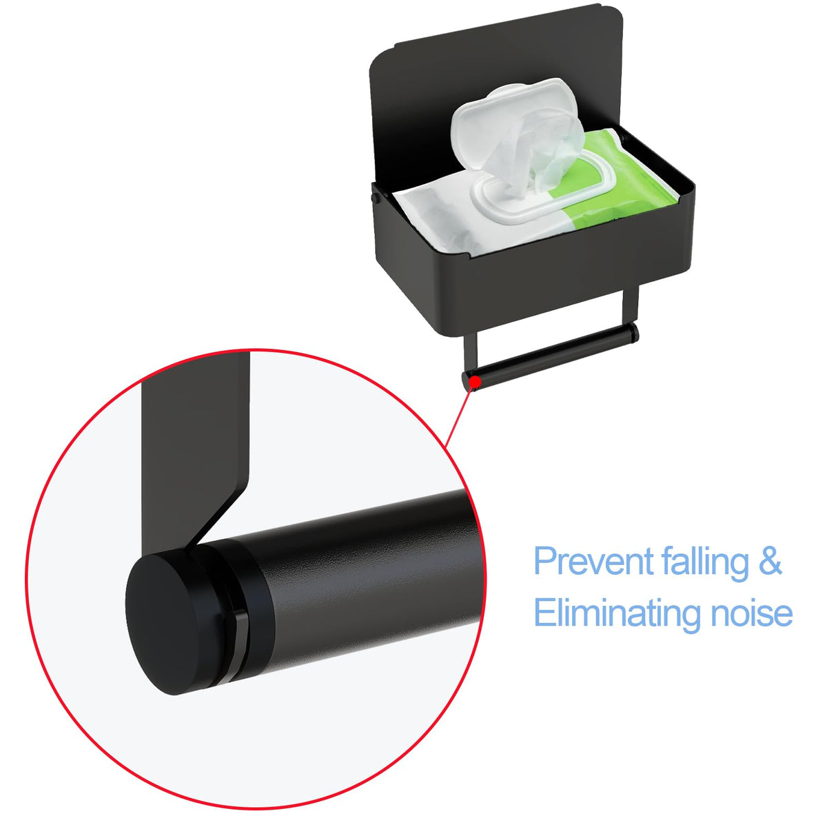 JUYSON fall-proof edge prevents drops during use