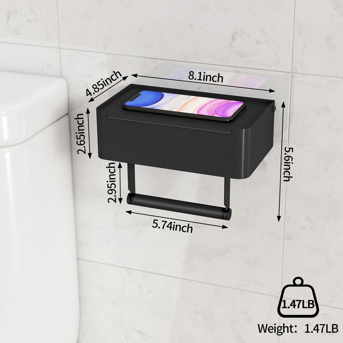 JUYSON wipes storage dispenser on shelf keeps wet wipes organized and accessible
