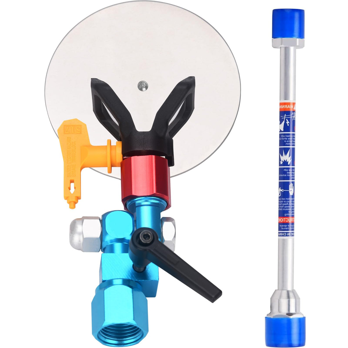JWGJW airless spray guide universal fit for versatile compatibility with major sprayers.