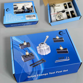 JWGJW turning and facing holders enable efficient machining on small lathes.