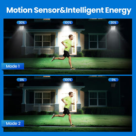 JWT solar street light remote-control enables easy mode changes for security