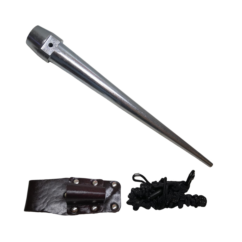 JXHONG bull-pin punch with mushroom head and galvanised finish for easy pin removal.