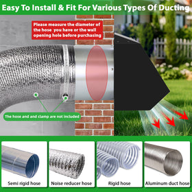 JYINCPED foam gasket reduces noise for quieter operation