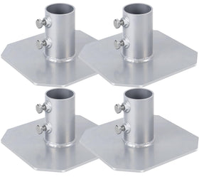 JYINCPED stationary dock base plate stabilizes floating docks on uneven shores
