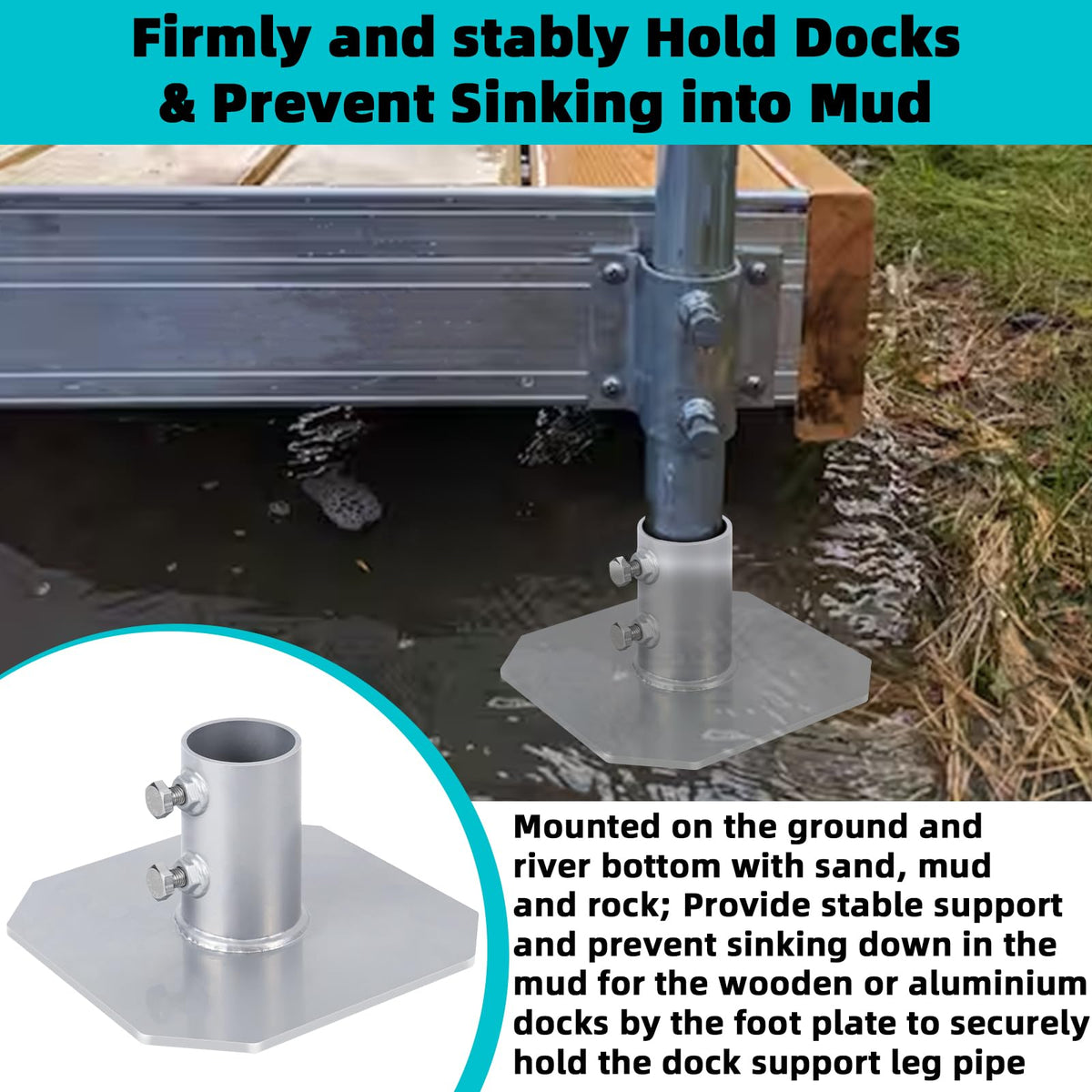 JYINCPED heavy-duty hardware resists rust in freshwater and marine environments.