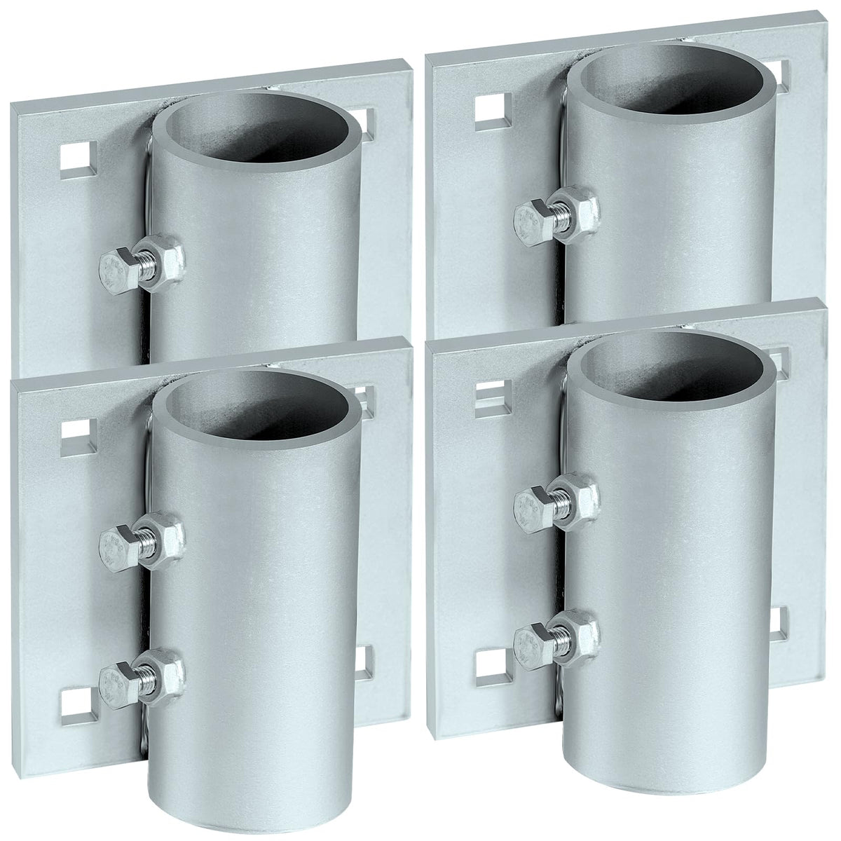 JYINCPED stationary dock side leg pipe holder secures posts for stable floating docks.