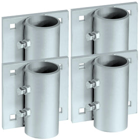 JYINCPED stationary dock side leg pipe holder secures posts for stable floating docks.