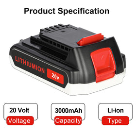 Close-up of JYJZPB battery fitting LBXR20 for reliable performance.