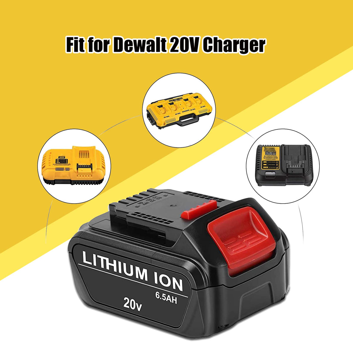 JYJZPB 20V battery with charging-ready status.