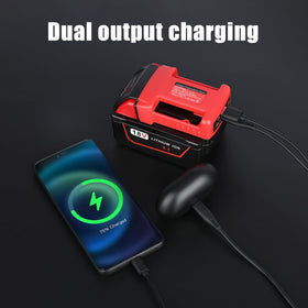 JYJZPB Milwaukee 18V adapter compact form fits tighter workspaces