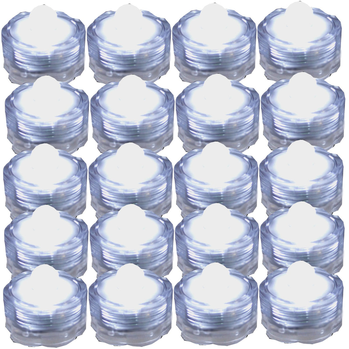 JYtrend waterproof bright LED floral tea light for underwater wedding decor