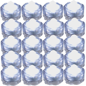 JYtrend waterproof bright LED floral tea light for underwater wedding decor