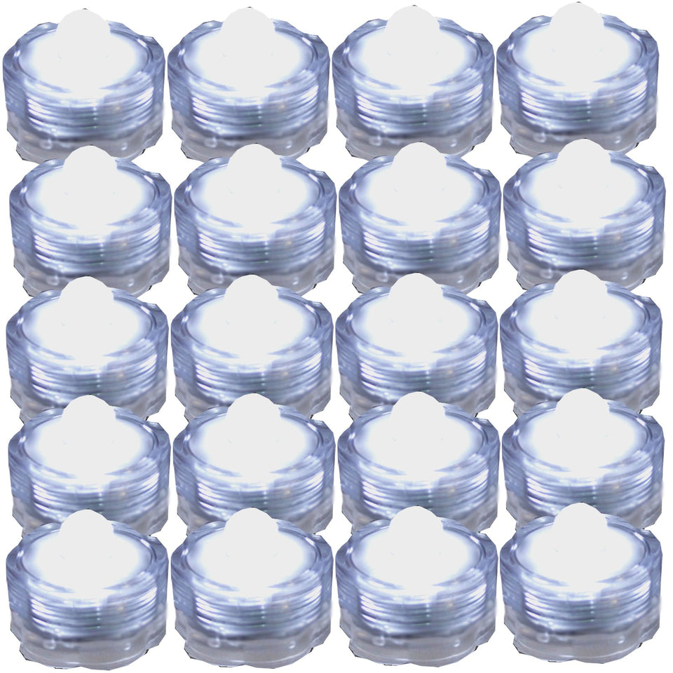 JYtrend waterproof bright LED floral tea light for underwater wedding decor