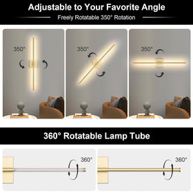 JZEKVN timable LED wall light ready for 30-minute automation