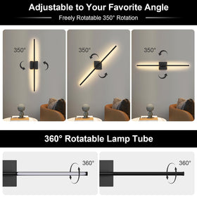 JZEKVN wall light offers a 30-minute timer for hands-free automation.