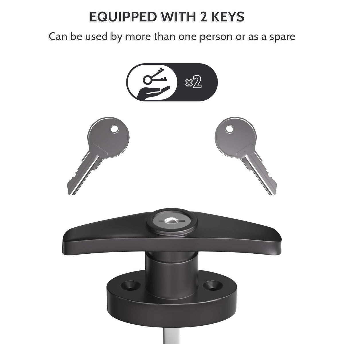 JZVXX barn door lock mechanism enables smooth operation